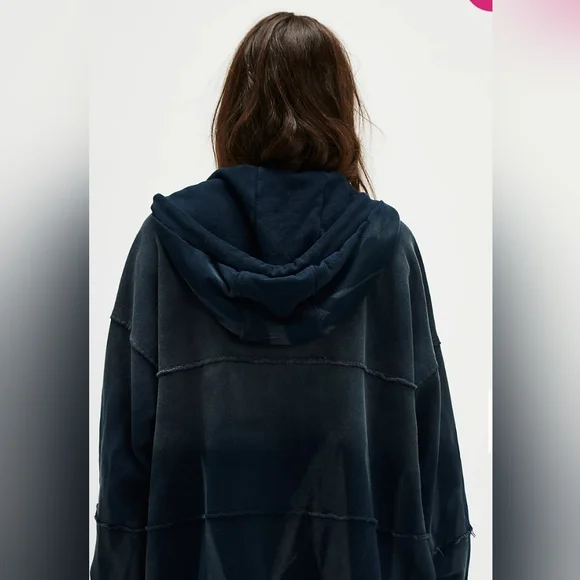 Free People We The Free Hoodie/Navy - Picture 8 of 16